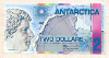 2 доллара. Антарктика 2008г