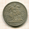1 крона. Англия 1889г