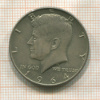 1/2 доллара. США 1964г
