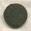 1 крейцер. Австрия 1800г