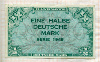 1/2 марки. Германия 1948г
