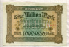 1000000 марок. Германия 1923г