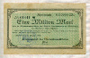 1000000 марок. Германия 1923г