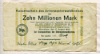 10000000 марок. Германия 1923г