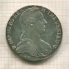 1 талер. Мария Терезия. Рестрайк 1780г