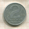 2 марки. ГДР 1957г
