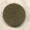 4 пфеннига. Германия 1932г