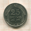 25 пфеннигов. Германия 1911г