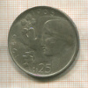 25 крон. Чехословакия 1965г