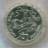 10 евро. Финляндия 2002г