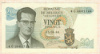 20 франков. Бельгия 1964г
