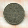 1/2 марки. Германия 1906г