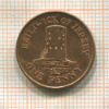 1 пенни. Джерси 1998г