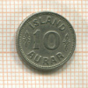 10 эйре. Исландия 1923г