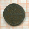 3 пфеннинга. Пруссия 1854г