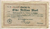 1000000 марок. Германия 1923г