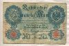 20 марок. Германия 1914г