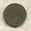 1 франк. Бельгийское Конго 1944г