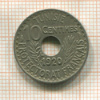10 сантимов. Тунис 1920г
