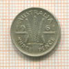 3 пенса. Австралия 1961г
