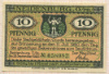 Нотгельд. 10 пфеннигов. Германия
