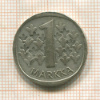 1 марка. Финляндия 1966г
