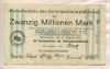 20000000 марок. Германия 1923г
