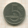 5 крон. Чехословакия 1938г