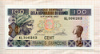100 франков. Гвинея 1960г