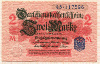 2 марки. Германия 1914г