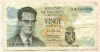 20 франков. Бельгия 1964г