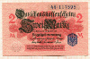 2 марки. Германия 1914г