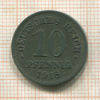 10 пфеннигов. Германия 1918г
