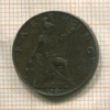 1 фартинг. Великобритания 1904г