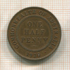 1/2 пенни. Австралия 1920г