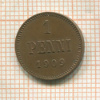 1 пенни 1909г