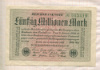 50000000 марок. Германия 1923г