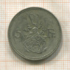 5 франков. Люксембург 1929г