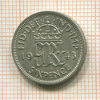 6 пенсов. Великобритания 1943г