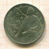 Рубль. К.Э.Циолковский 1987г