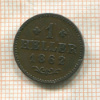1 геллер. Франкфурт 1862г