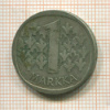 1 марка. Финляндия 1966г