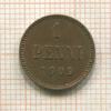 1 пенни 1909г