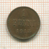 1 пенни 1913г