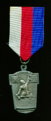 Медаль "Съезд пожарных команд в Праге"