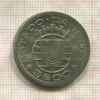 3 эскудо. Португальская Индия 1959г