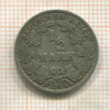 1/2 марки. Германия 1906г