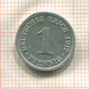 1 пфенниг. Германия 1917г