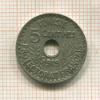 5 сантимов. Тунис 1919г