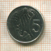 5 центов. Каймановы острова 1999г